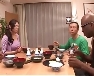 Japanese wife on black-reiko